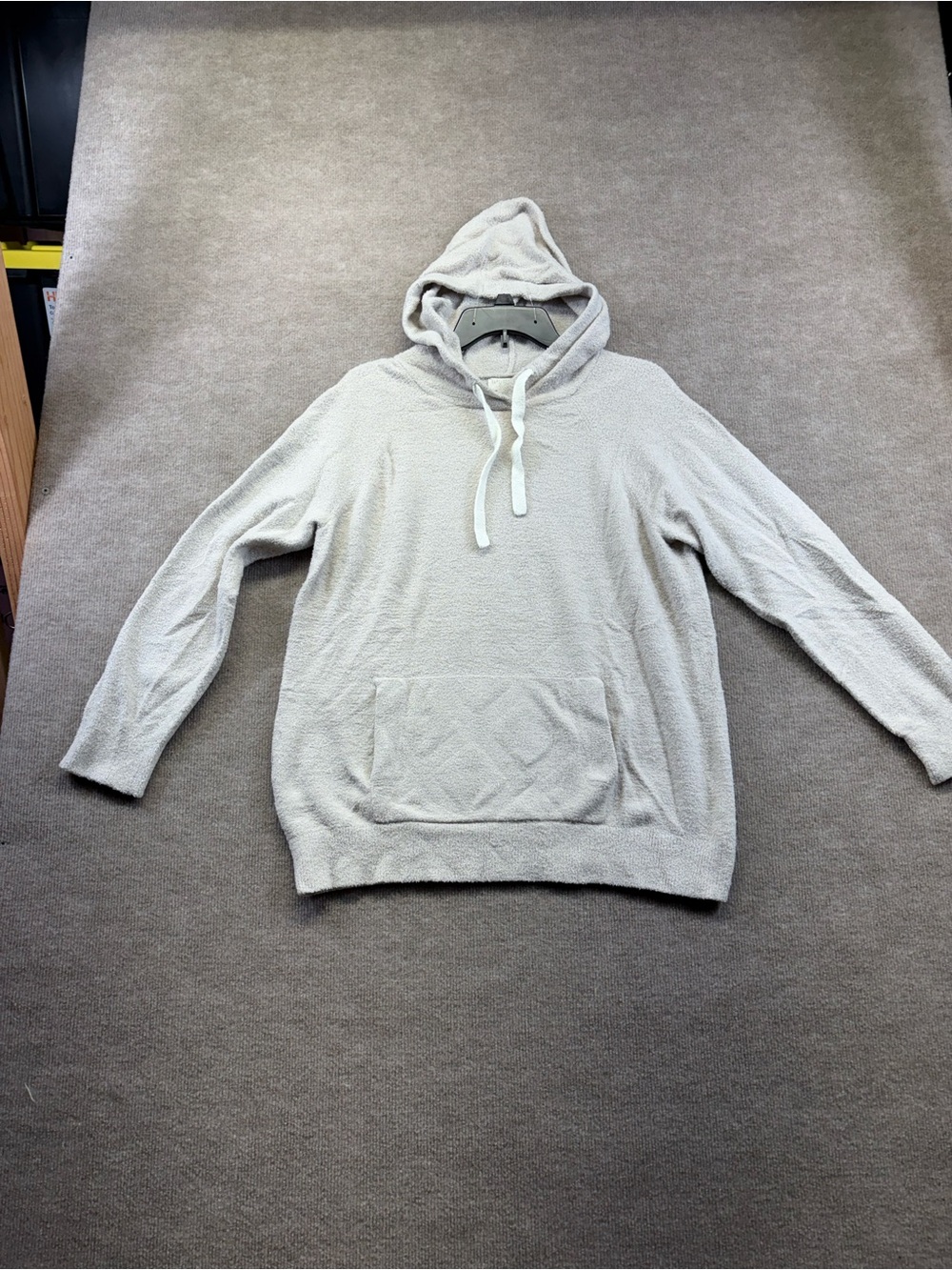 Barefoot Dreams Women's Cozy Hooded Sweater Pullover Size Large